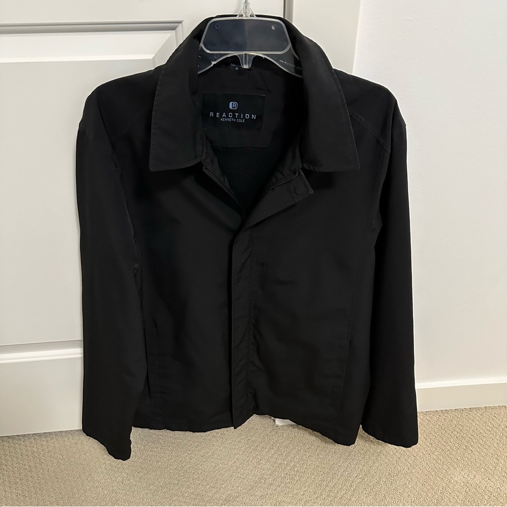 Kenneth Cole Classic Black Sophisticated Men’s Size Medium Jacket-Almost New!